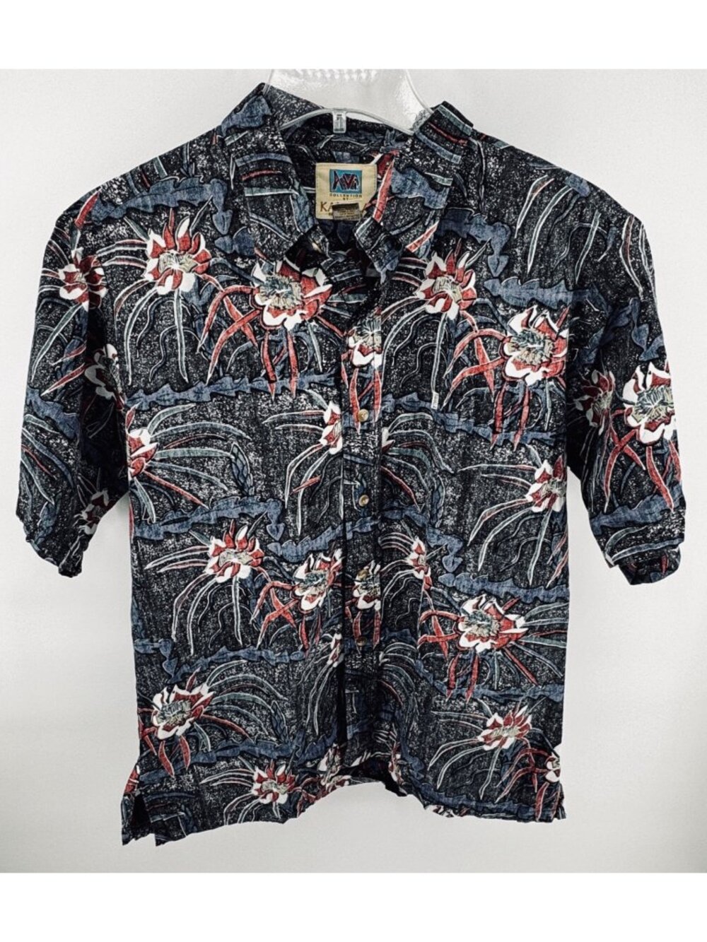 Avi Collection Kahala Men’s Hawaiian Shirt Size Large Made in Hawaii Cotton